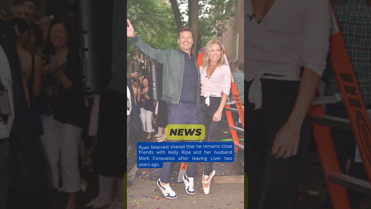 Ryan Seacrest Reveals What He Misses Most About Kelly Ripa! #RyanSeacrest #KellyRipa #MarkConsuelos