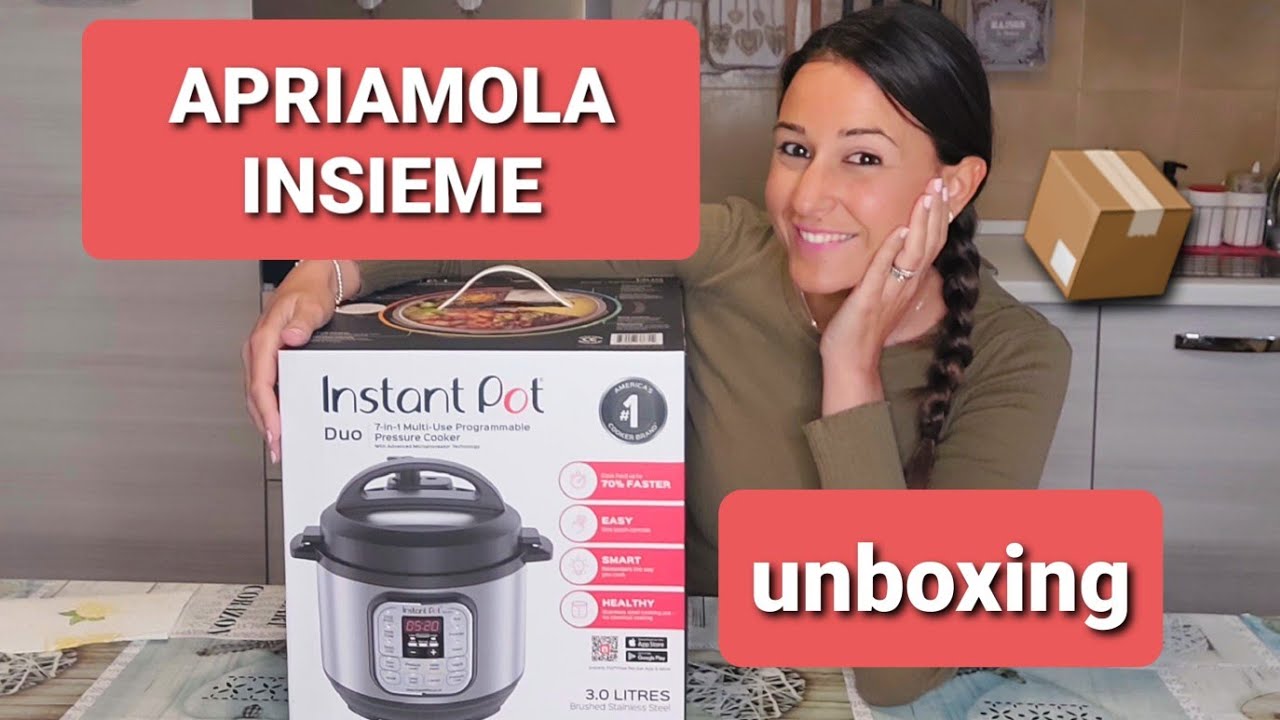 UNBOXING Instant Pot!📦 spacchettiamo e scopriamo insieme questa pentola 7in1👩‍🍳