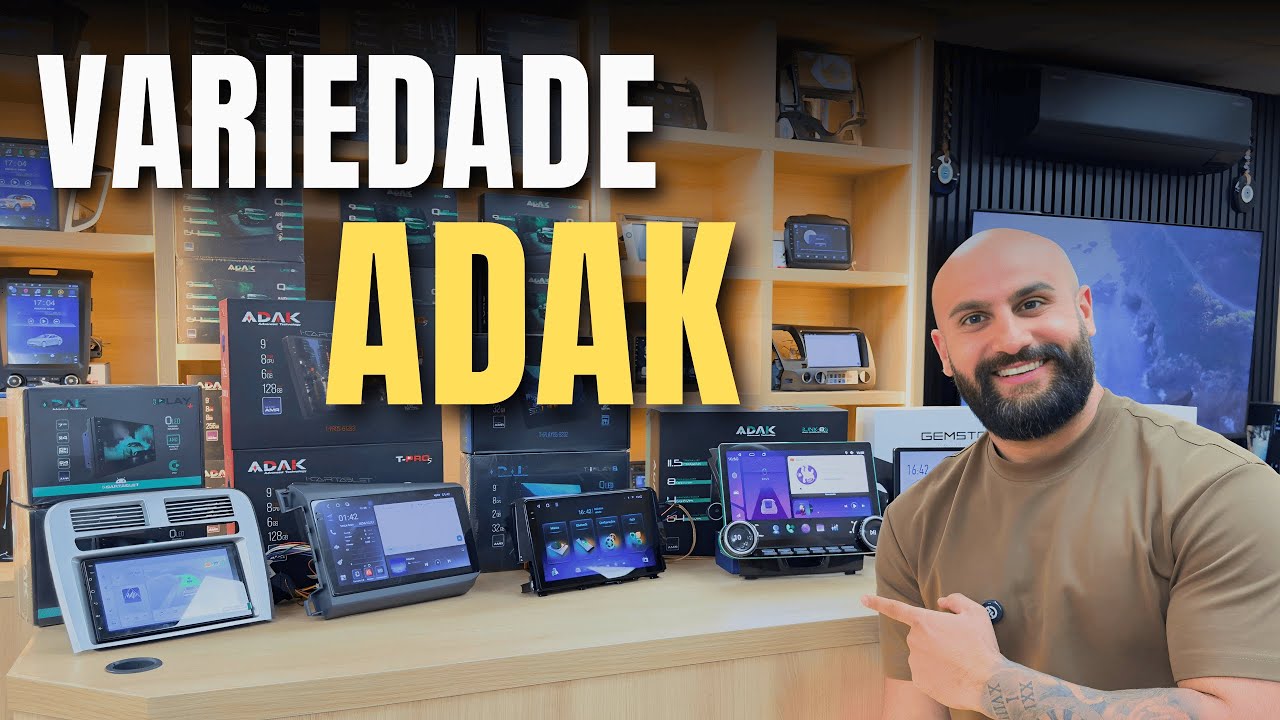 ADAK TEM A CENTRAL MULTIMÍDIA IDEAL PARA VOCÊ | REI DAS MULTIMÍDIAS