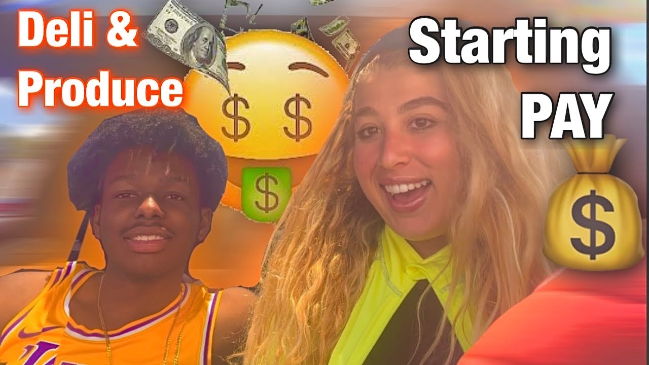 How much does DELI dept. and PRODUCE dept PAY!?🤑(Minors & Adults)