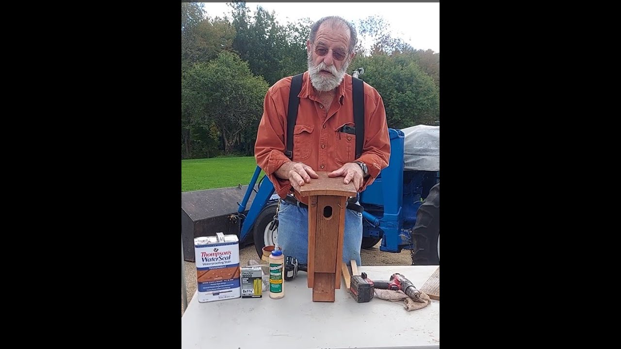 How to Build a Peterson Blue Bird House featuring Greg Kaplin of the Quiet Corner Garden Club