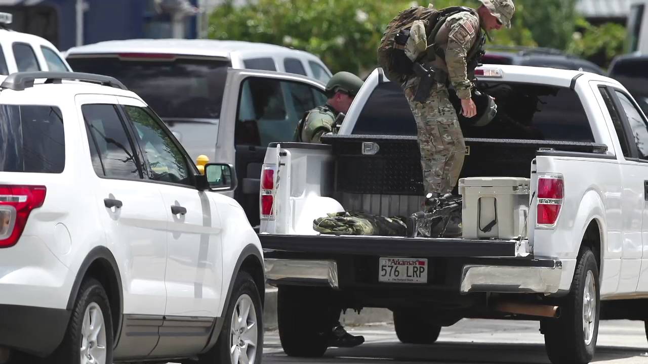 Listen to scanner communications from the shooting of Baton Rouge police officers