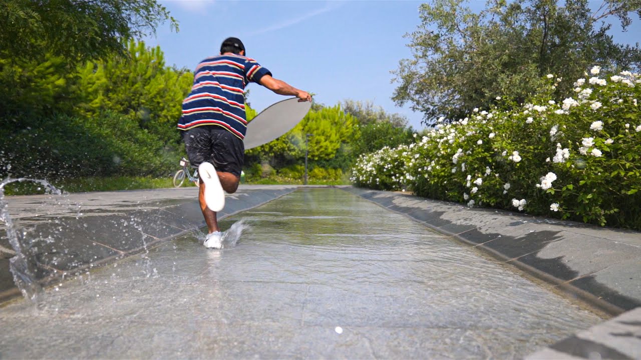 COULD THIS BE THE BEST URBAN SKIMBOARD SPOT!?