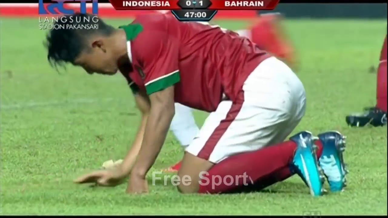 Skills Febri Haryadi vs Bahrain U23   PSSI Anniversary Cup