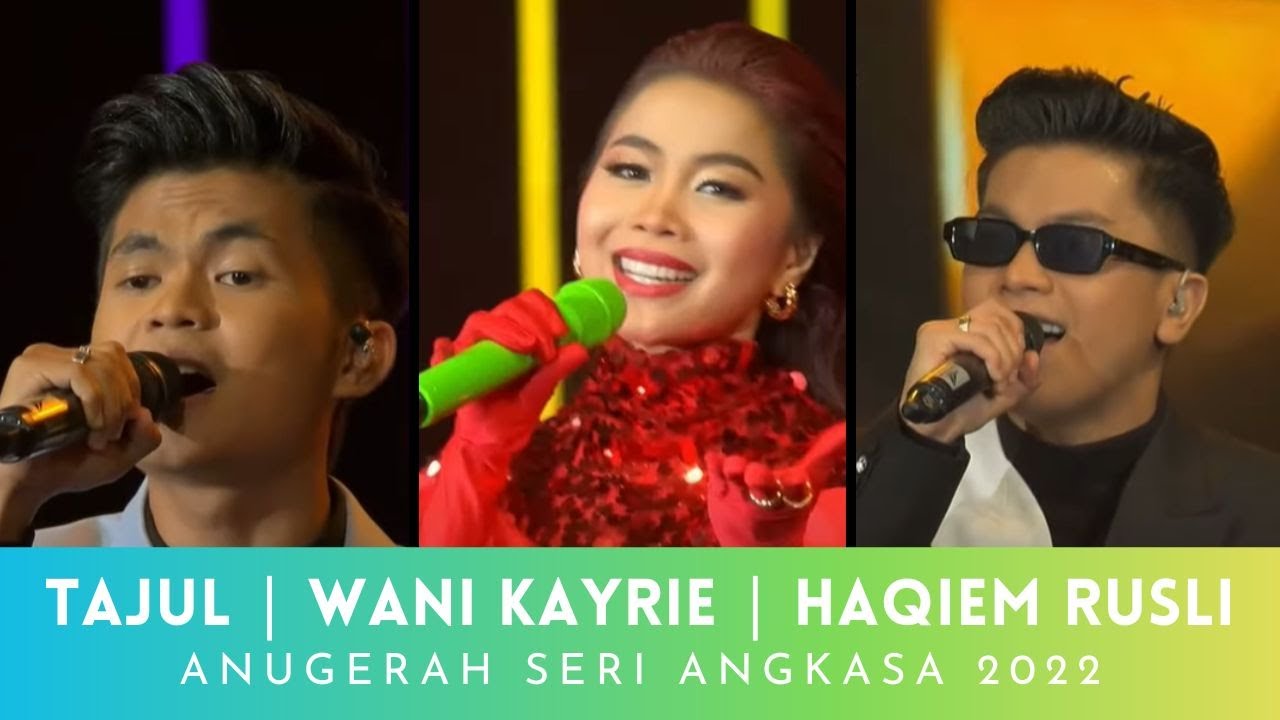 Tajul, Wani Kayrie & Haqiem Rusli - Medley Mengusung Rindu | Anugerah Seri Angkasa 2022