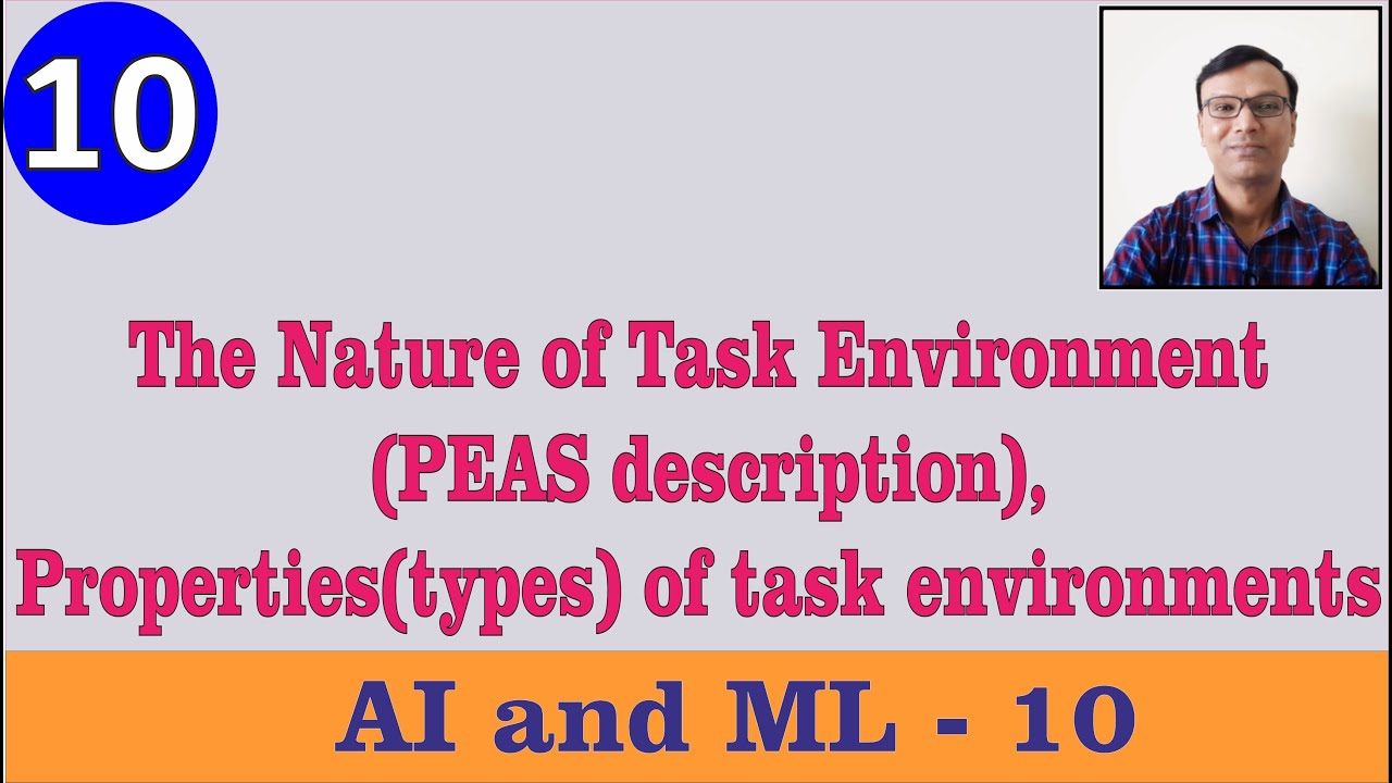 The Nature of Task Environment (PEAS description), Properties(types) of task environments || AI & ML