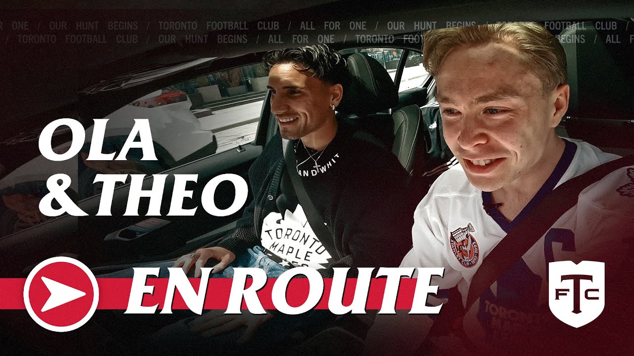 Inside TFC Matchday: En Route with Theo Corbeanu & Ola Brynhildsen
