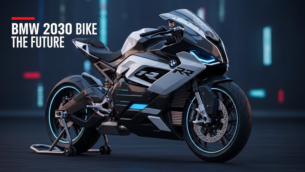 BMW 2030 Concept Bike 🚀 The Future of Electric Motorcycles | AI + Power