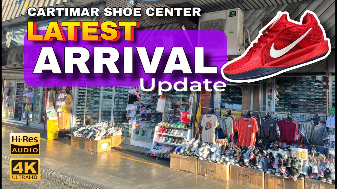 Cartimar Latest Shoe Release Update Part 7 🇵🇭 | 4K Food and Walk Tour | Bem and Yang Official |