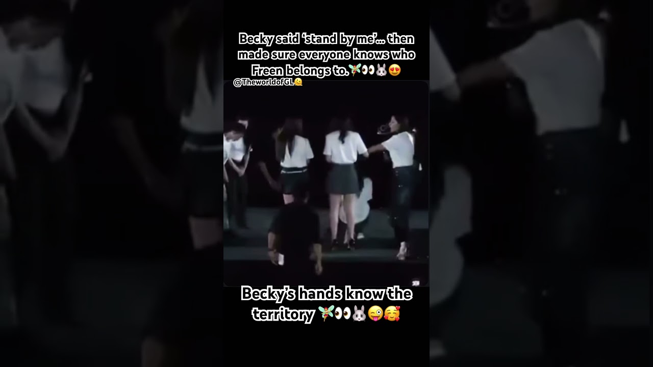 Becky&rsquo;s hands know the territory 👀🧚&zwj;♀️🐰🥵 Gap Reunion #freenbeck #beckyarmstrong #freensarocha