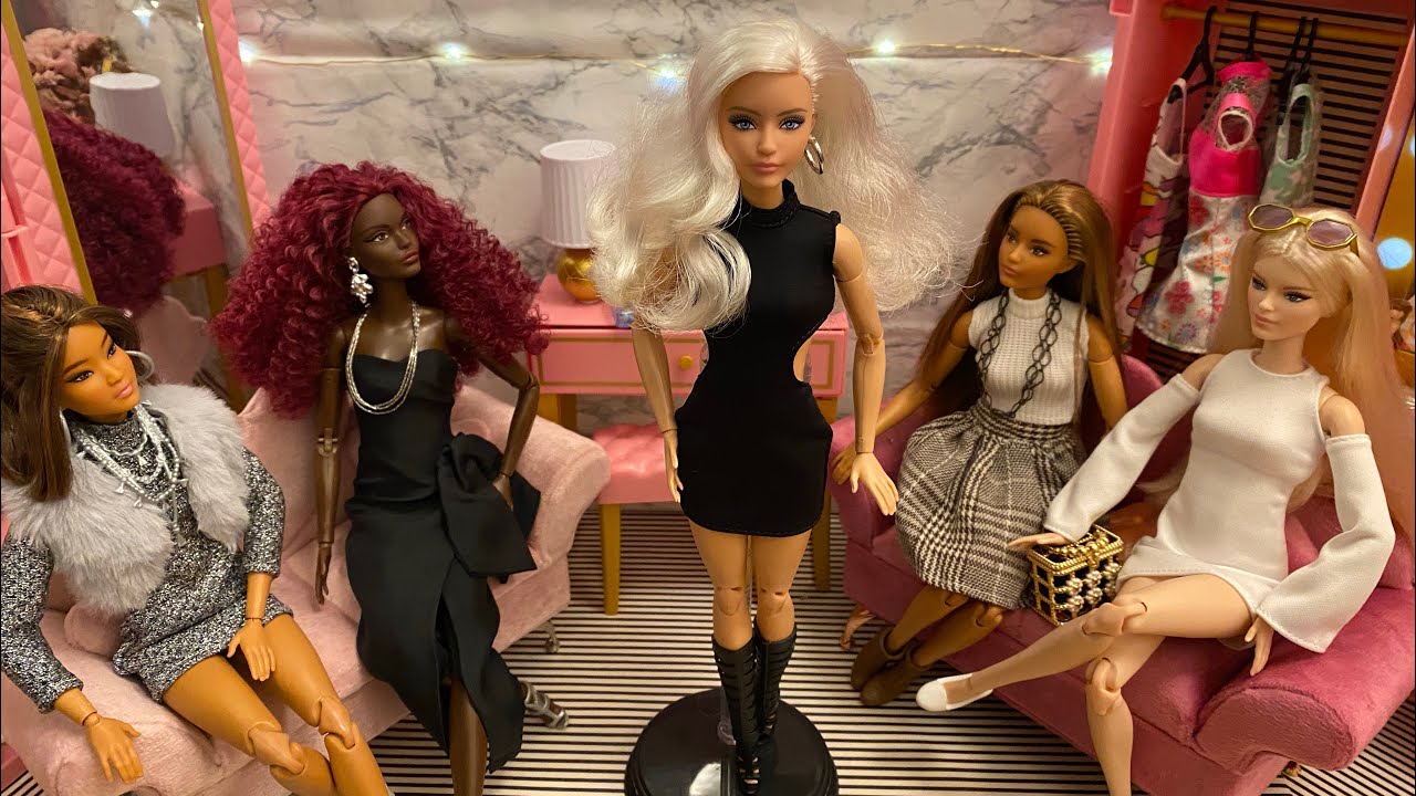 Barbie Basics #2: unboxing, review and restyle (with Basics #1 and #3 cameo)