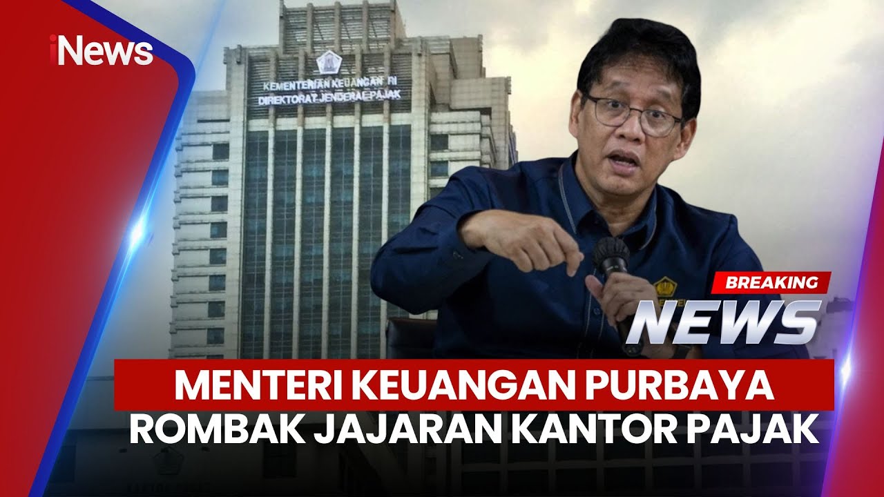 🔴BREAKING NEWS - PASCA PEGAWAI TERKENA OTT, MENTERI KEUANGAN ROMBAK PEJABAT KANTOR PAJAK (22/01)