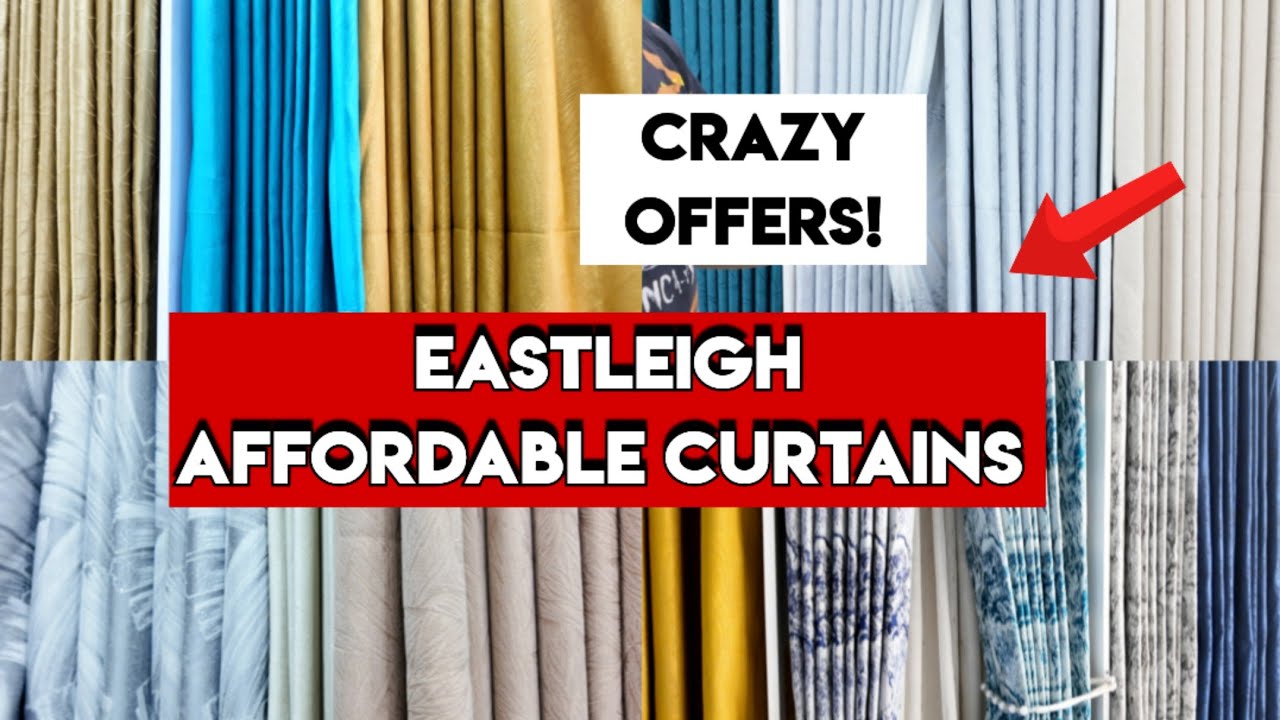 Where to buy UNIQUE & AFFORDABLE Curtains in Eastleigh Nairobi | Free Stitching & Delivery 😱