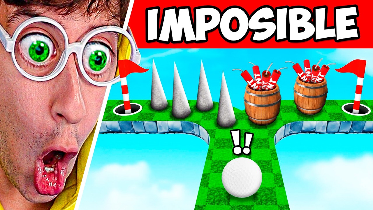 NO ENTIENDO ⛔👽 HOYO HACKER TROLL 😂⛳! (Golf it) - TEKENDO