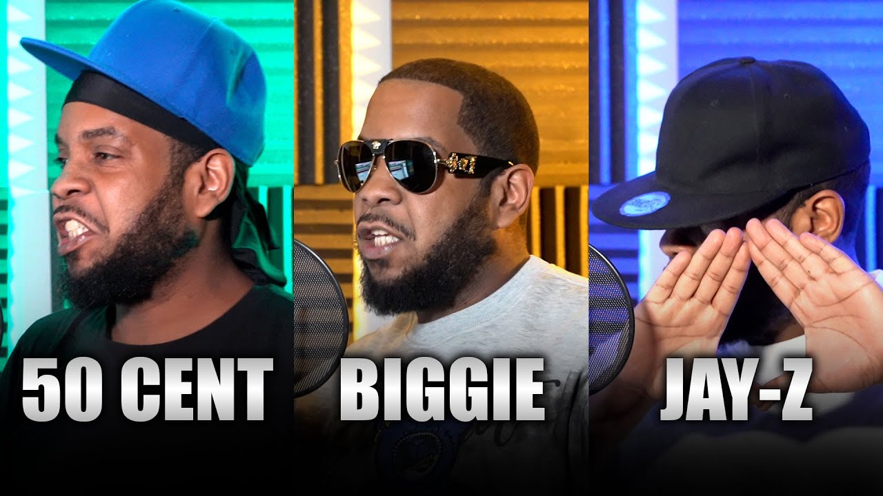 Rappers from the east coast (50 Cent, Biggie, Jay-Z)