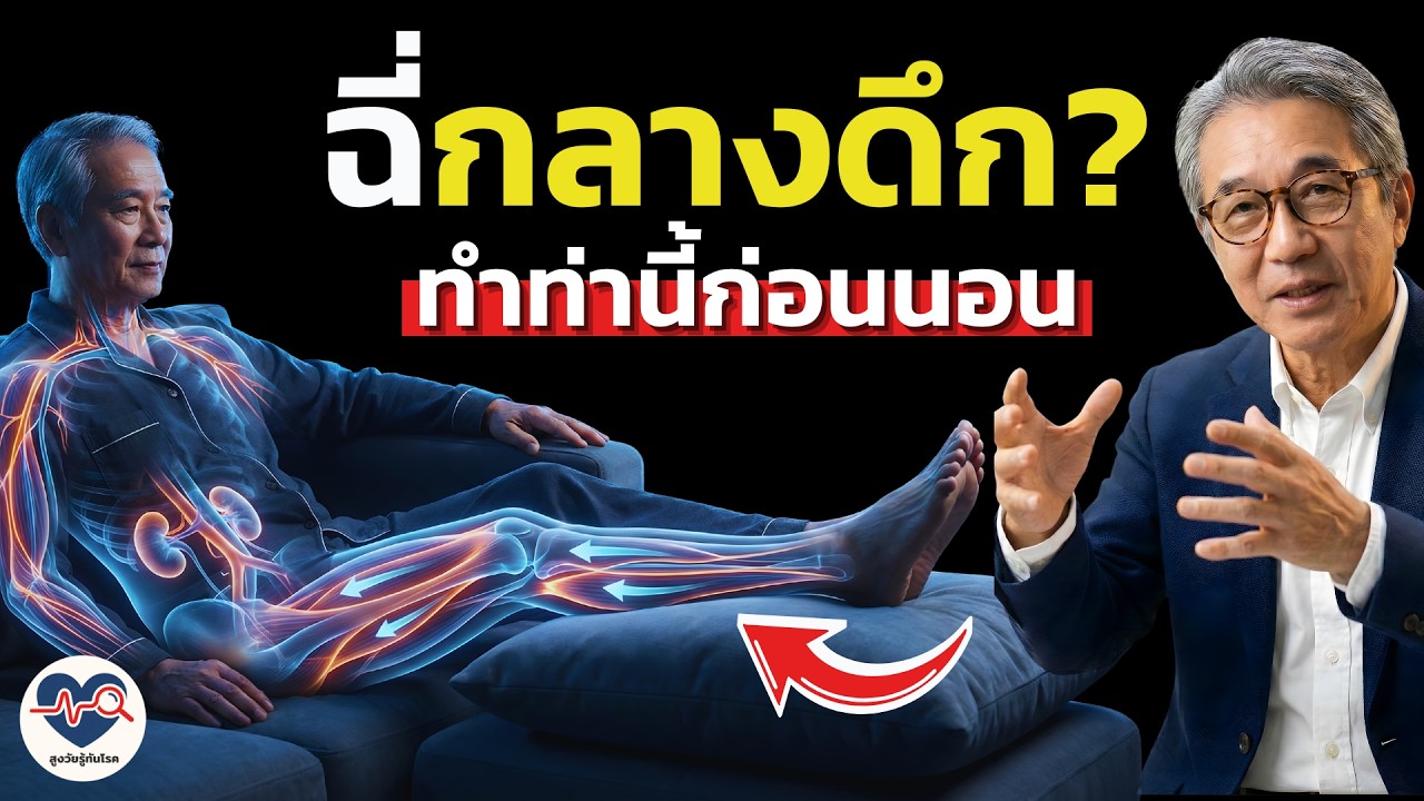 เลิกตื่นตี 3! แค่ปรับวิธีดื่มน้ำ (ความลับที่คนวัย 50+ เข้าใจผิดมาตลอด)