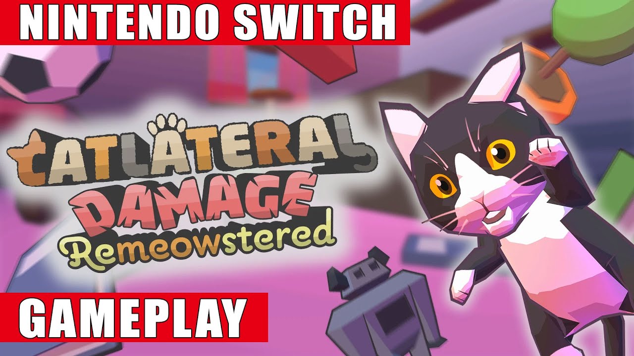 Catlateral Damage: Remeowstered Nintendo Switch Gameplay