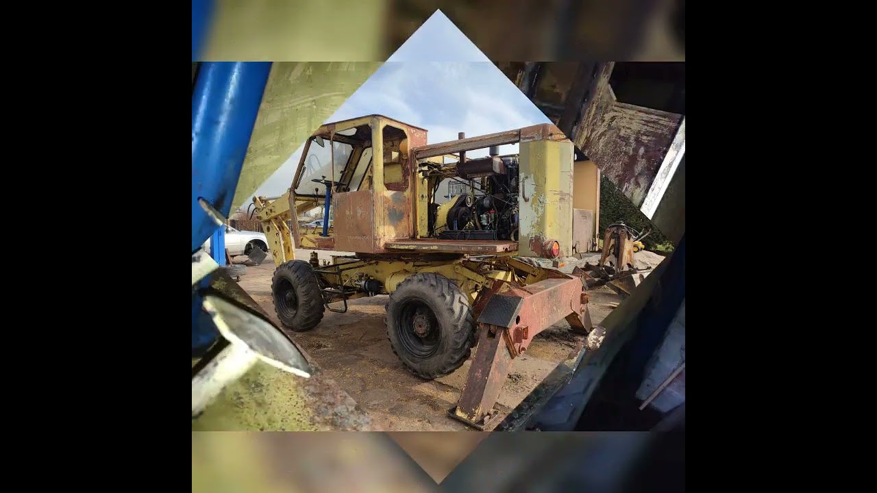 Remont generalny koparki Fortschritt T 174-2A