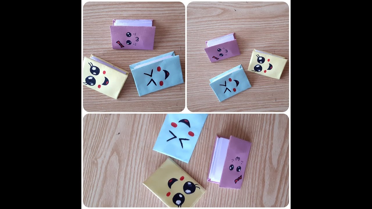 DIY MINI NOTEBOOK ONE SHEET OF PAPER | EASY Craft | amara's art
