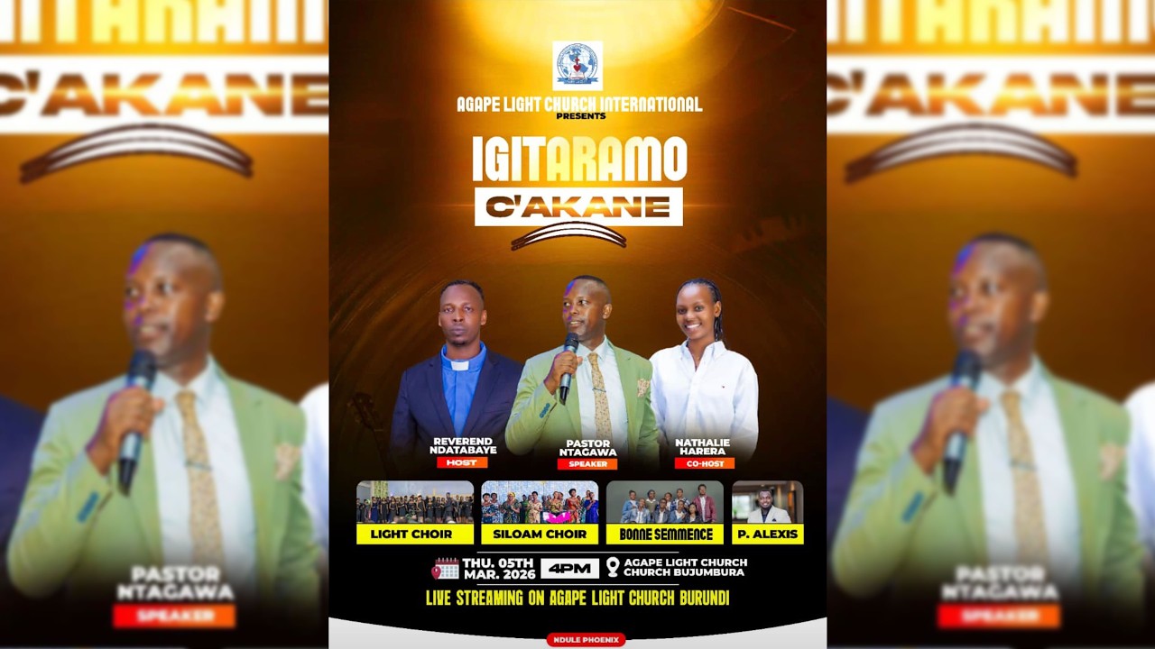 🔴LIVE : THURTHDAY  SERVICE 5ND MARCH 2026 WITH PASTOR NTAGAWA NOWA