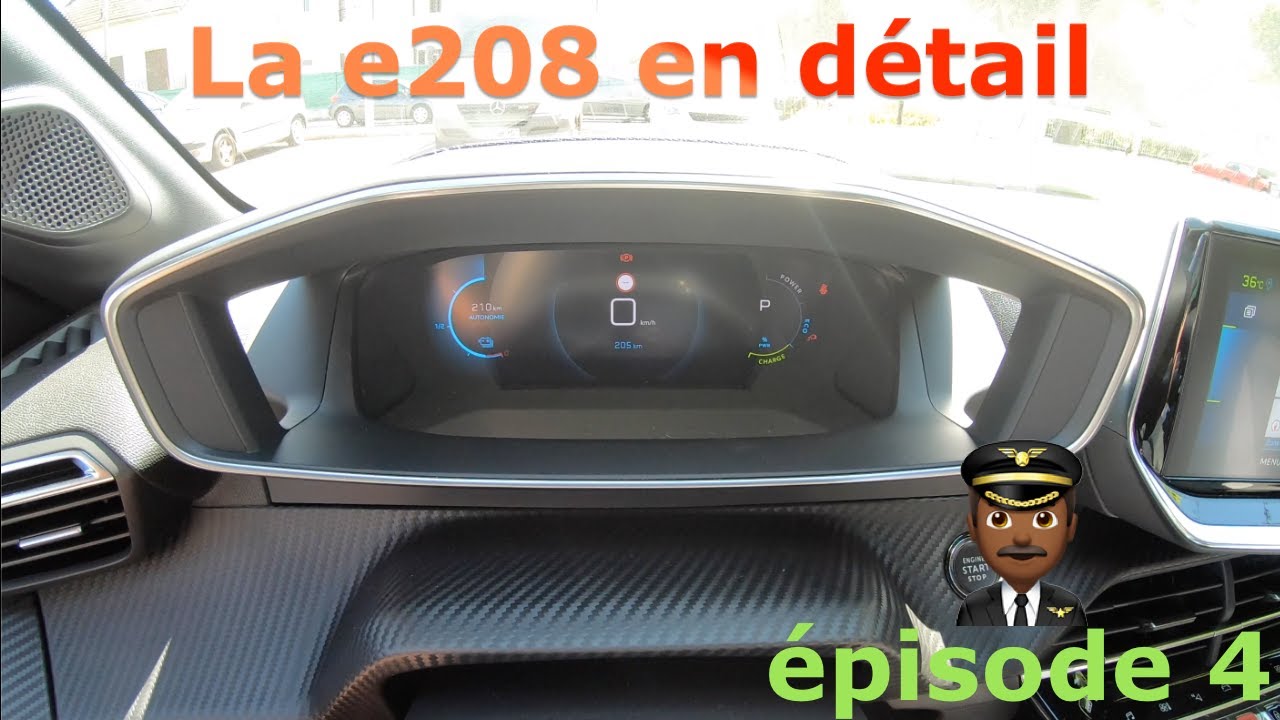 La Peugeot e208 en détail  - Épisode 4 : iCockpit