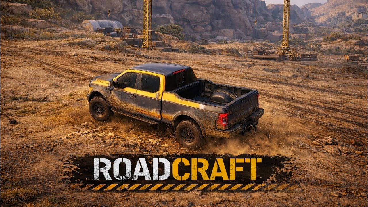 RoadCraft Gameplay |Ultimate Off-Road Truck Experience 🚚💥#trending #viralvideo #gameplay #roadcraft 