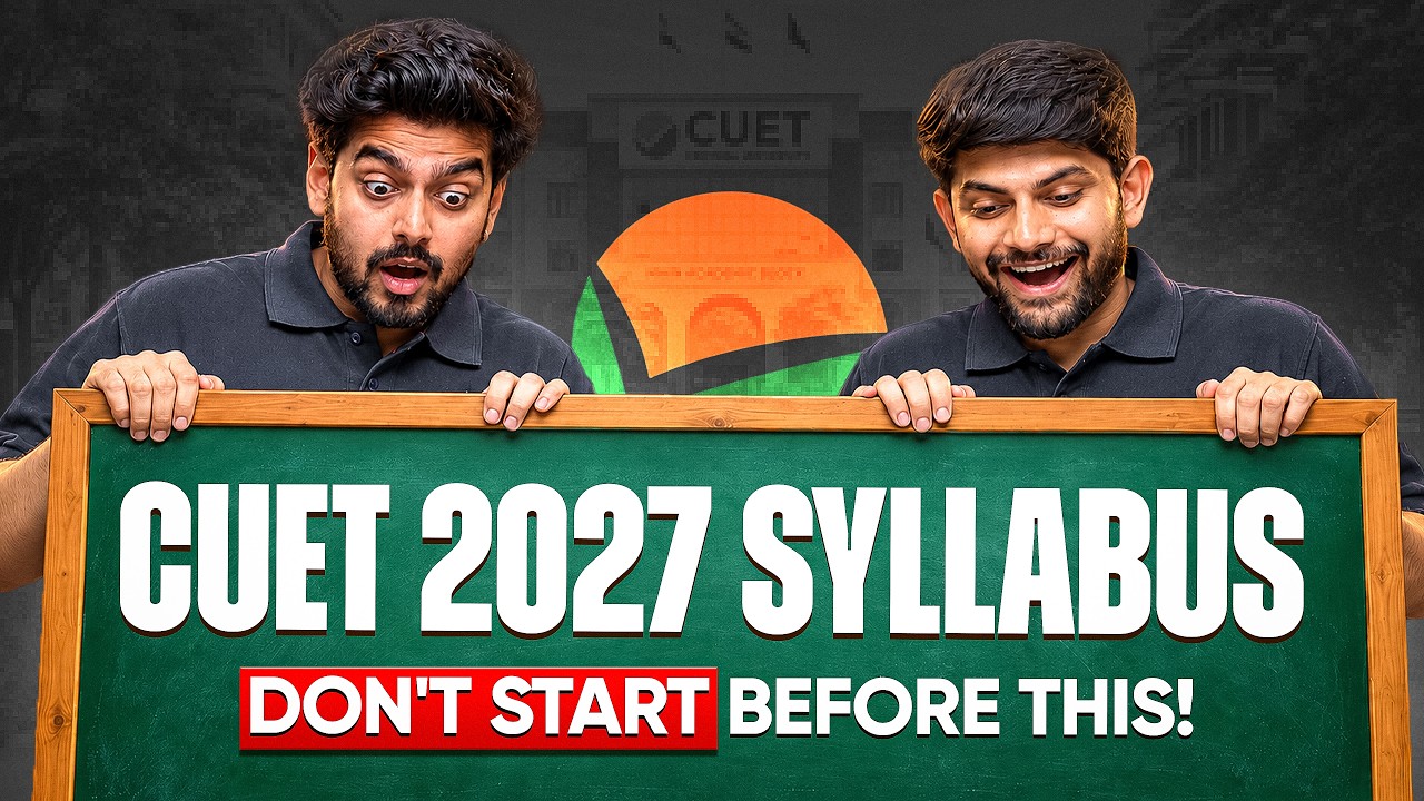 CUET 2027 COMPLETE SYLLABUS 🚨 | Full Syllabus + GAT (General Aptitude Test) | Full Guide