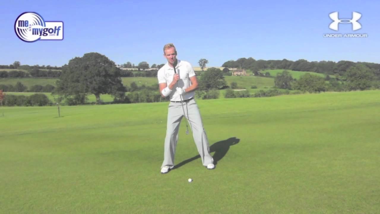 Golf Awkward Lie Up hill