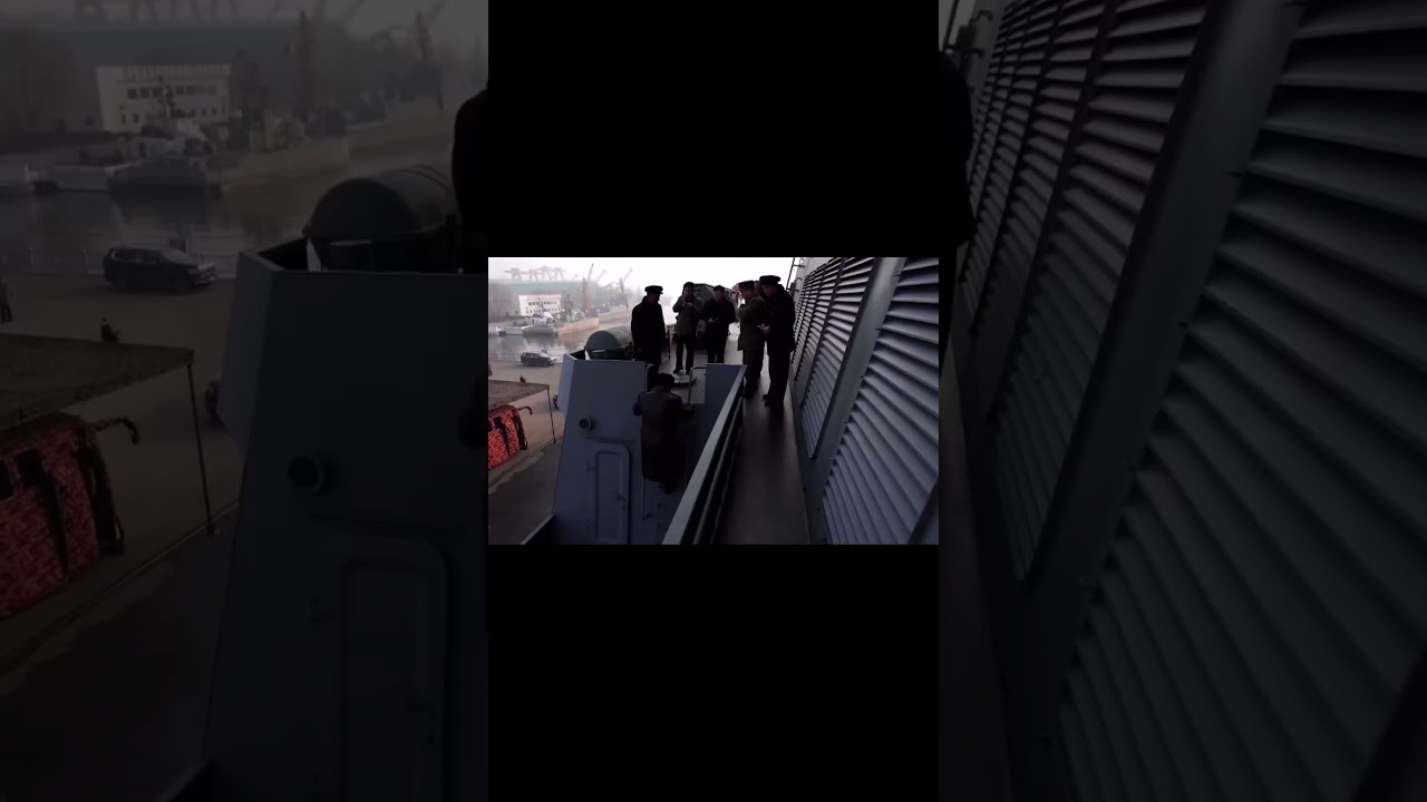 Kim Jong Un inspected the destroyer 