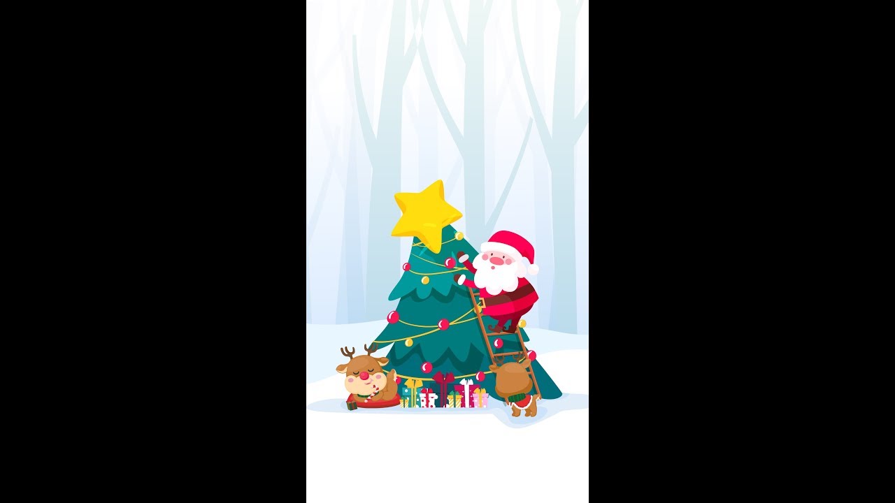 Christmas Tree Decorations Animated