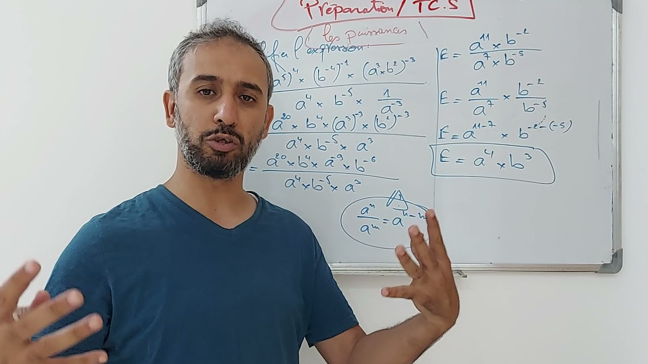 Préparation pour TCS BIOF - les puissances