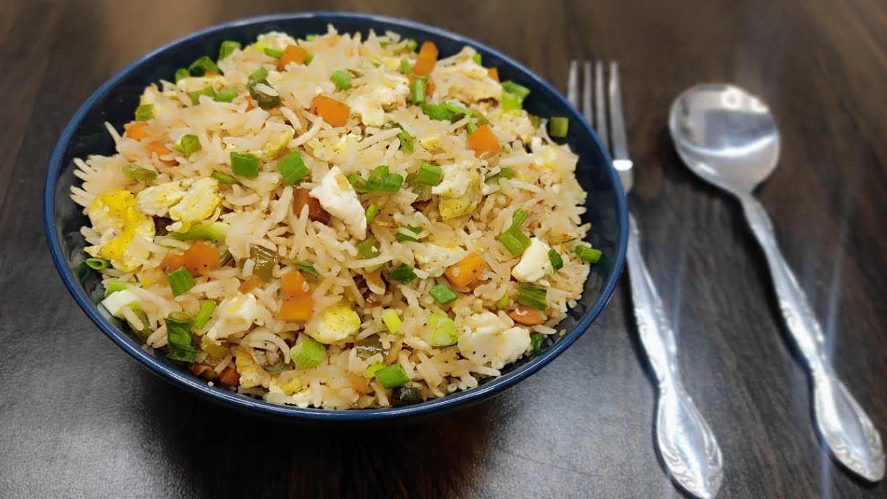 Easy Egg Fried Rice | Restaurant Style Fried Rice | Quick Egg Fried Rice | Fried Rice Recipe