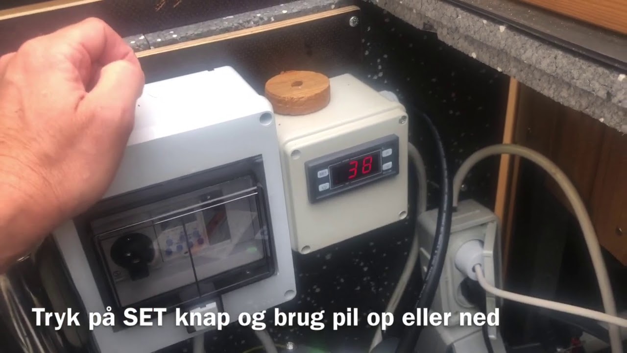 Digital styring temperatur  P&aring; Topspa XS