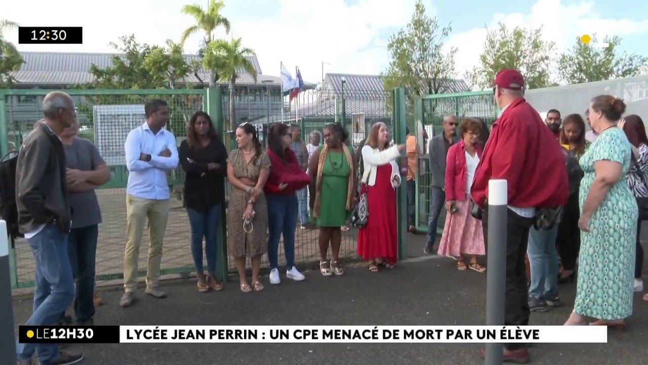 Saint-André : débrayage au lycée Jean Perrin après qu’un élève menace de mort un CPE
