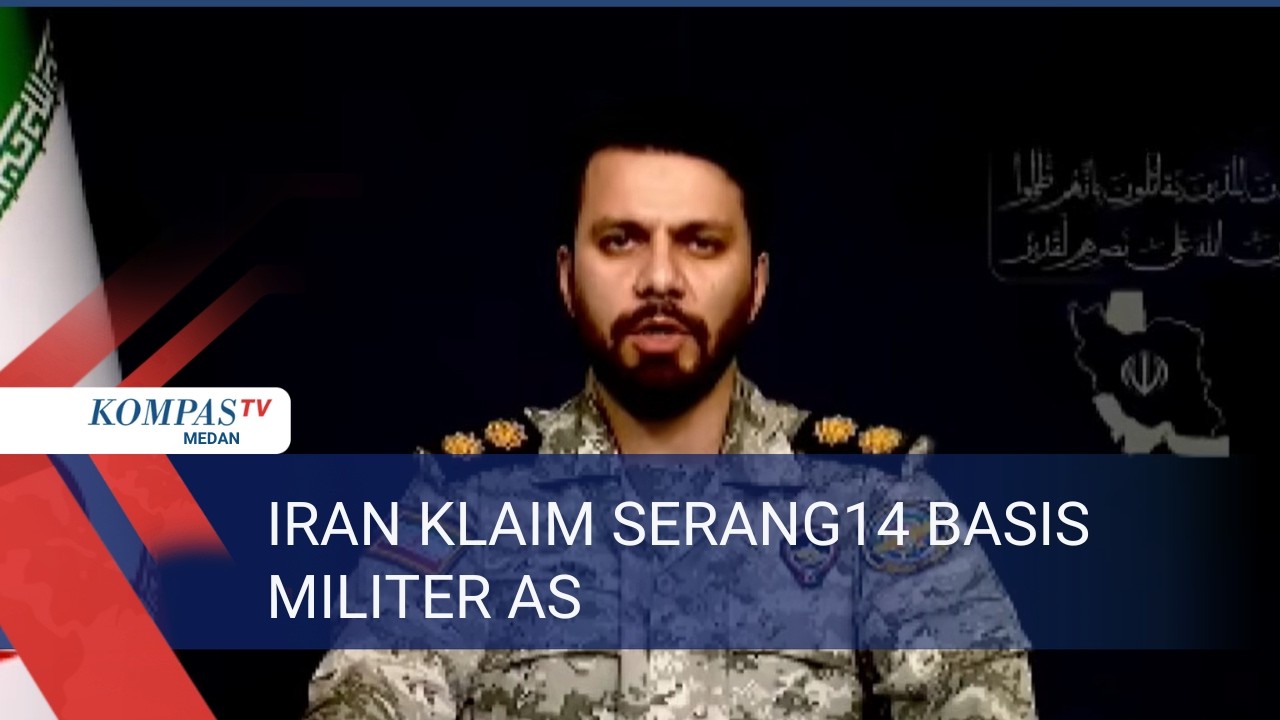 Iran Luncurkan Rudal ke Israel dan Klaim Serang 14 Basis Militer AS