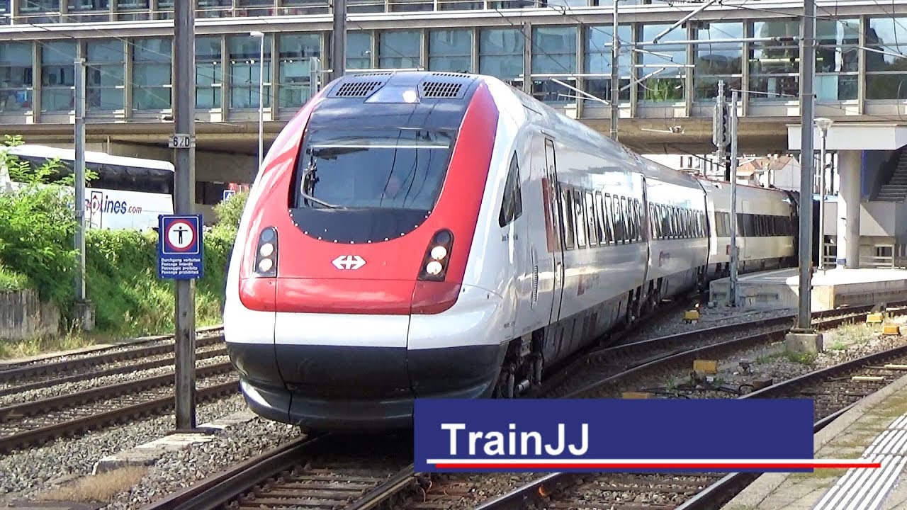 ICN RABDe 500 | ETR610 - RABe 503 | Re 4/4 II | Basel SBB | Zug um Zug | Swiss Trains