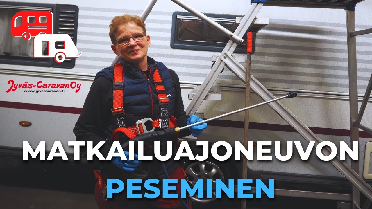 Miten peset matkailuautosi tai matkailuvaunusi oikein | Opi nopeasti vain seitsemässä minuutissa!
