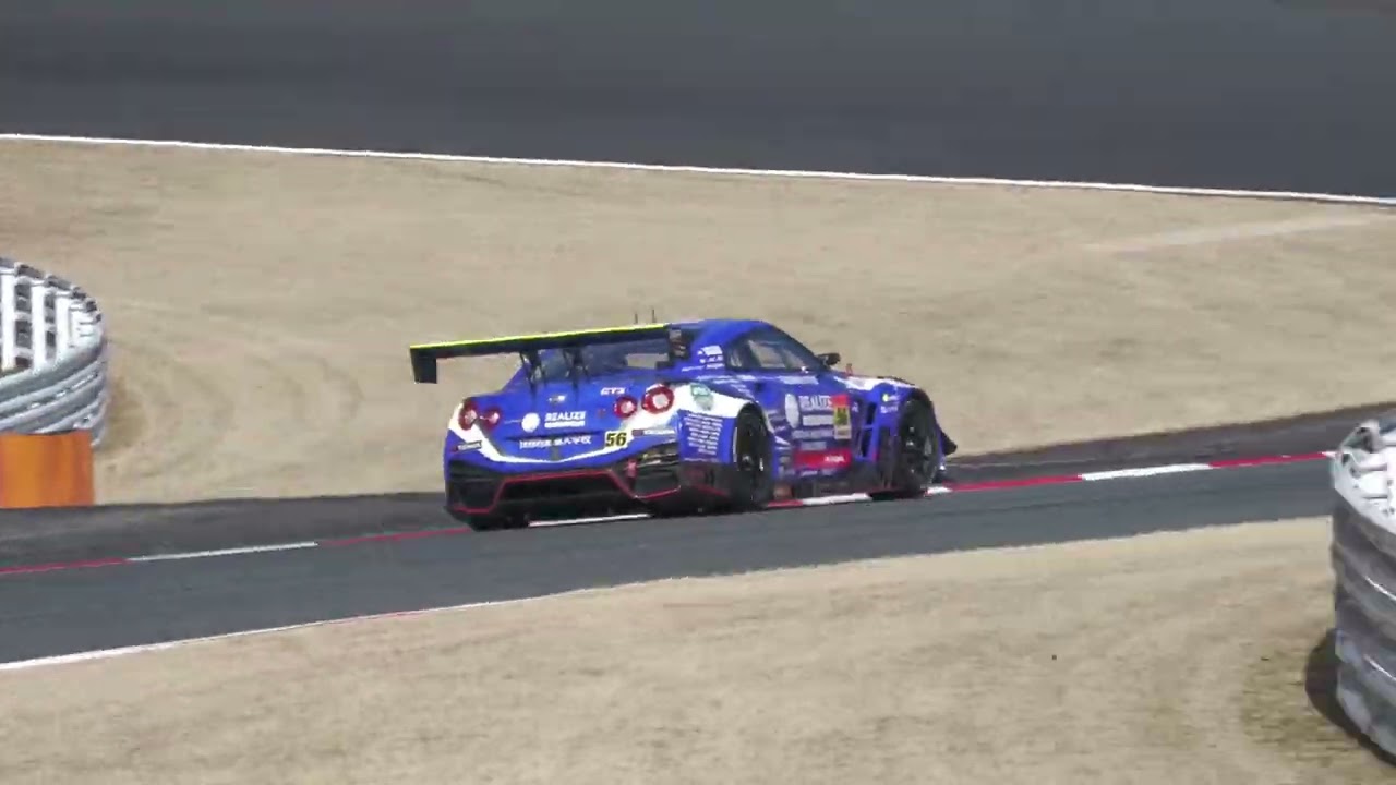 SUPERGT GT300 TEST 最終セクション