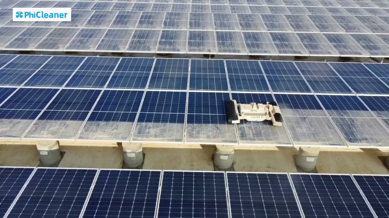 【🌹Conquer 4000m Altitude? #PhiCleaner Does It Unmanned】#solarclean #photovoltaic #rooftopsolarpower