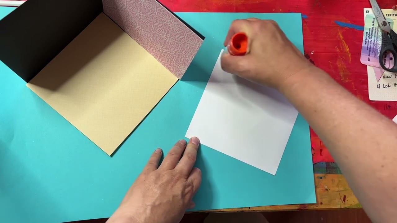 Creating a paper mini-museum