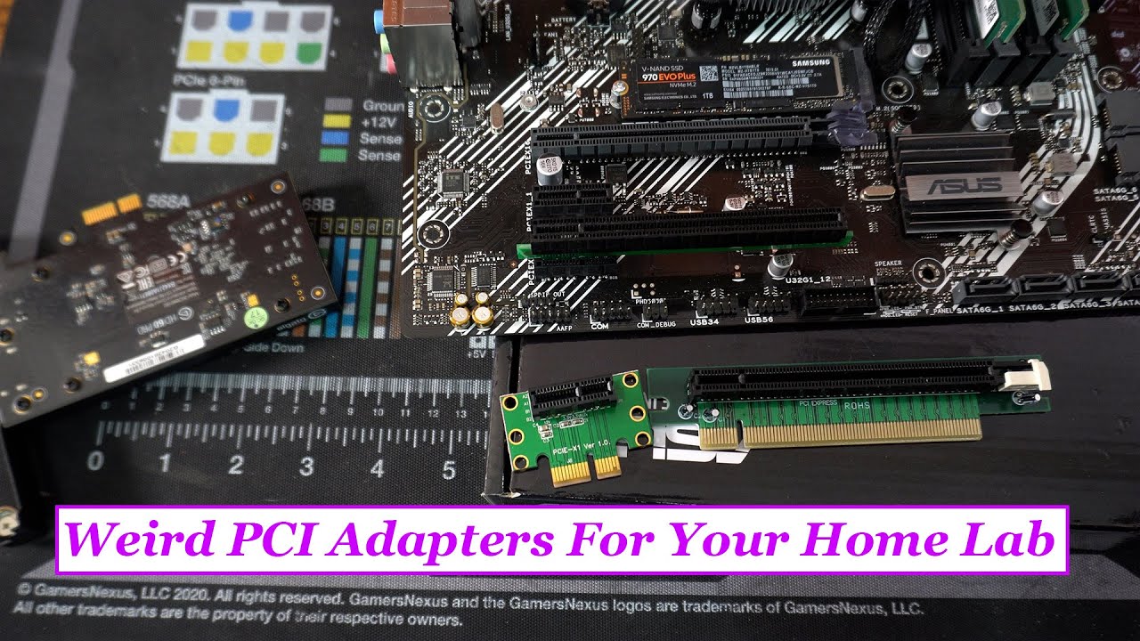 Необычные адаптеры PCI-E для вашей домашней лаборатории