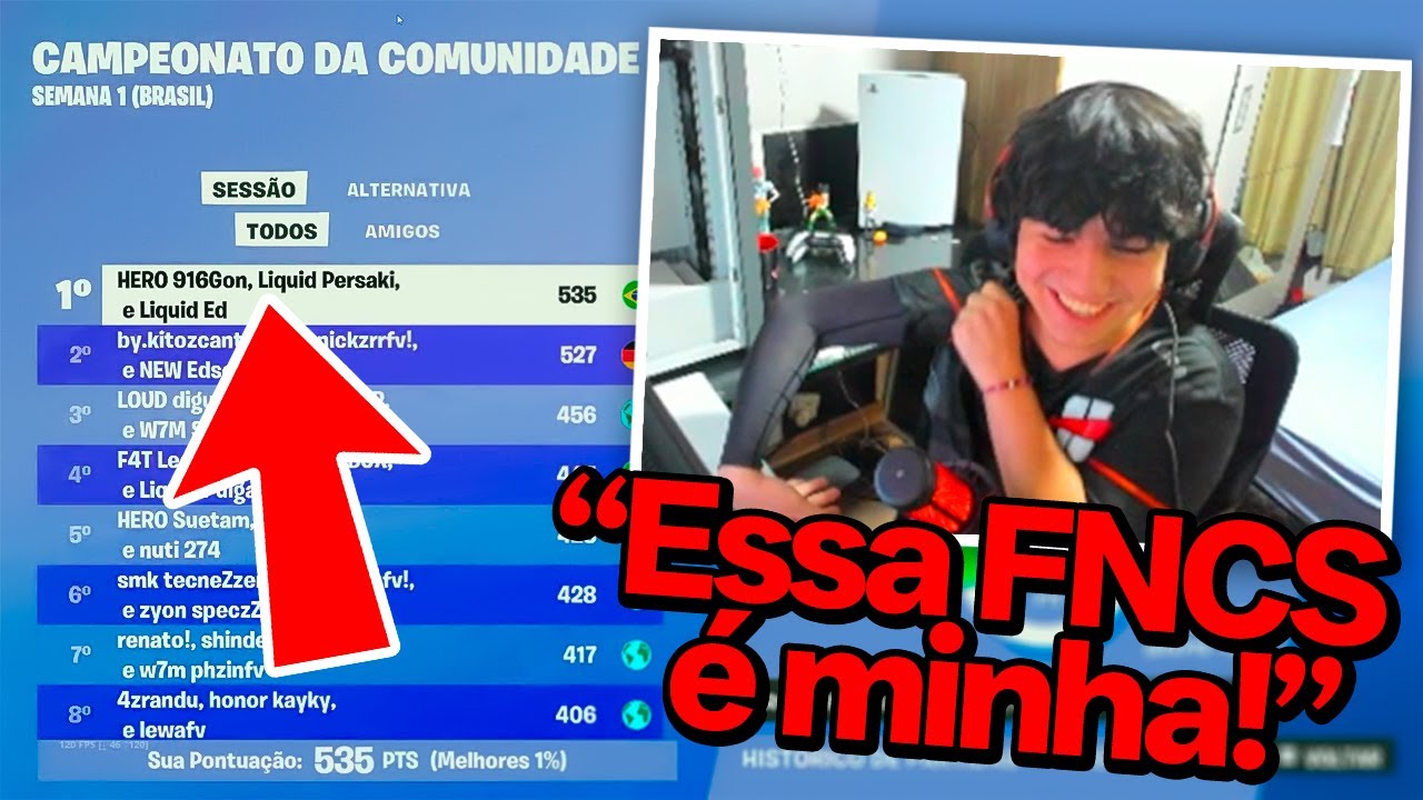 GANHAMOS A FNCS DIVISAO 1!