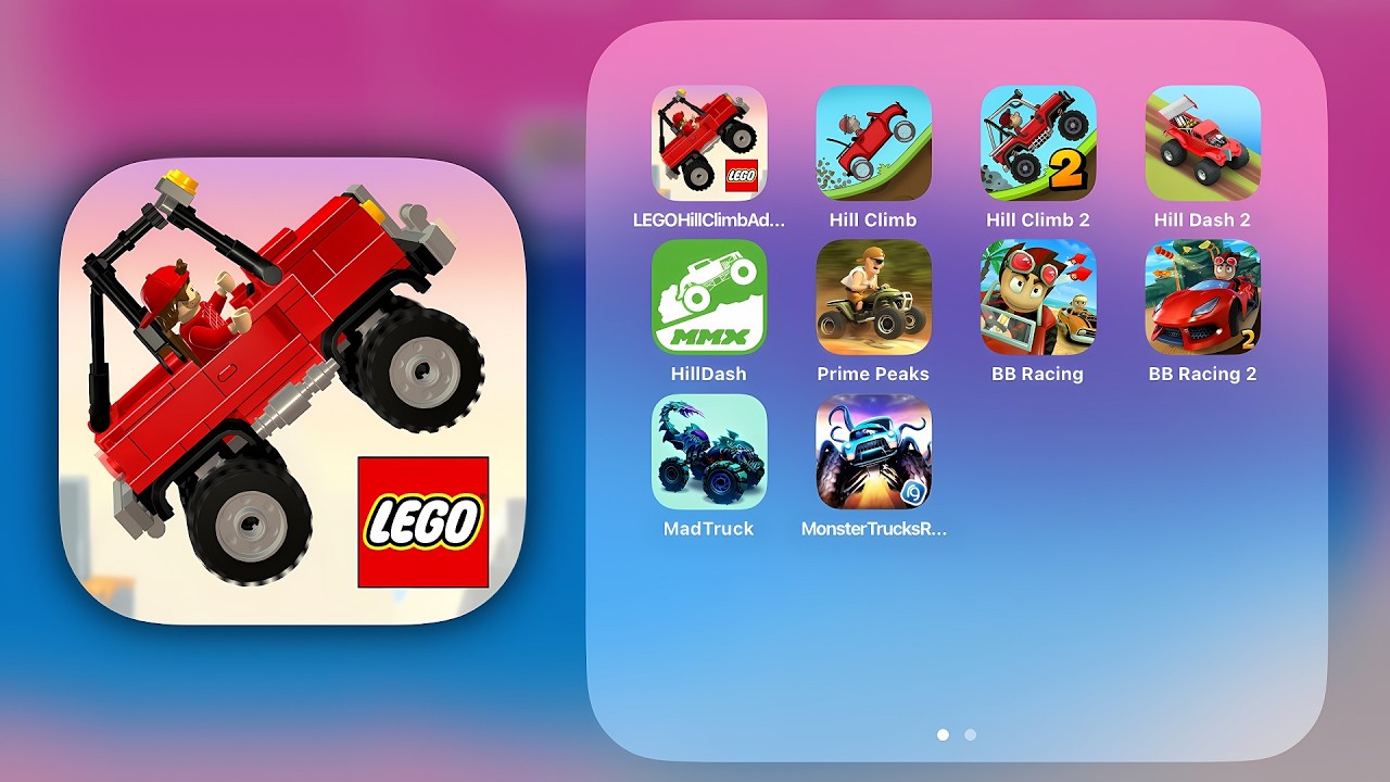 LEGO® Hill Climb Adventures - Gameplay: Race and Explore the LEGO Hill Adventure! (Android, iOS)