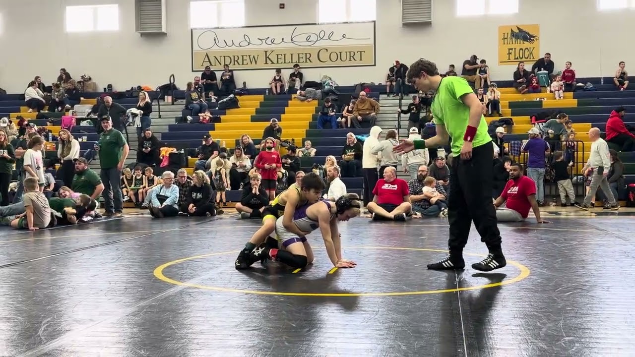 Aiden Wrestling MDWL Week #7 Match #1 2/8/2026
