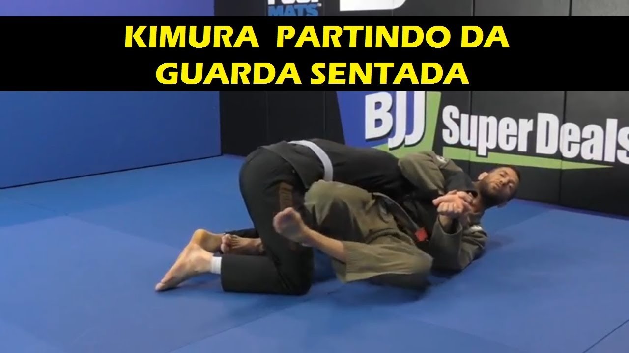 A Kimura Modificada Segurando Na Gola Da Guarda Sentada Com Eduardo Telles