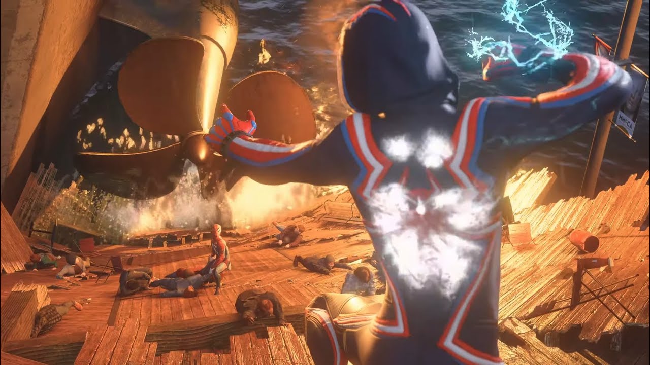 Marvel's Spider-Man 2 - Martin Li & Lizard scape - PS5 4K HDR