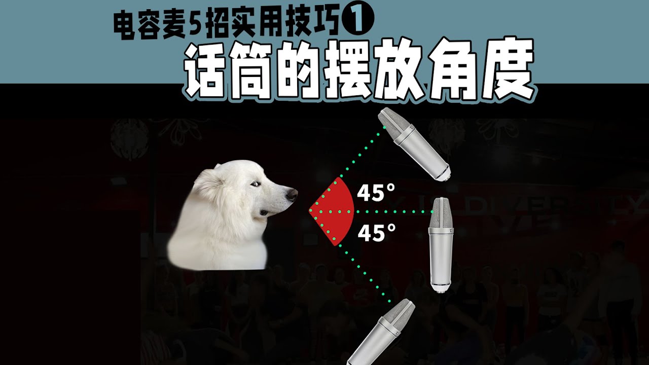 主播必看 电容麦5招实用技巧：1集 话筒的摆放角度 从小白到大师 愤怒的调音师