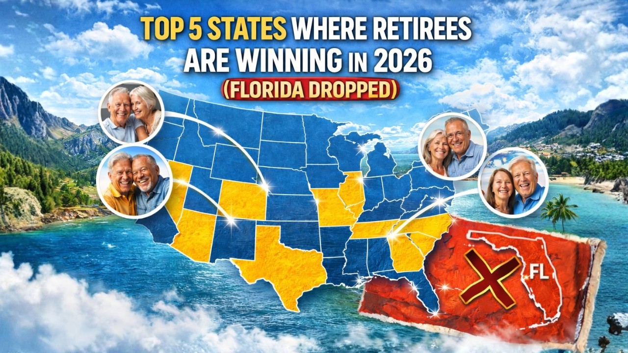 Top 5 States Where Retirees Are Winning in 2026 (Florida Dropped)