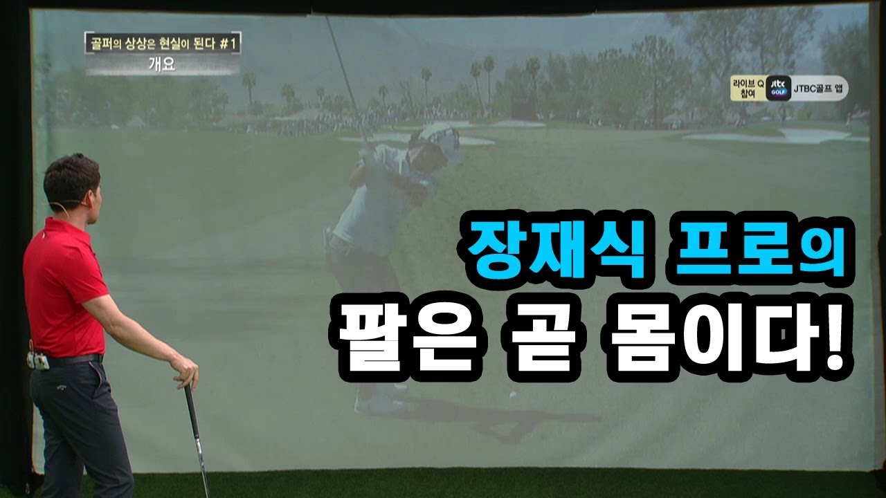 [골프레슨] 팔은 곧 몸이다!