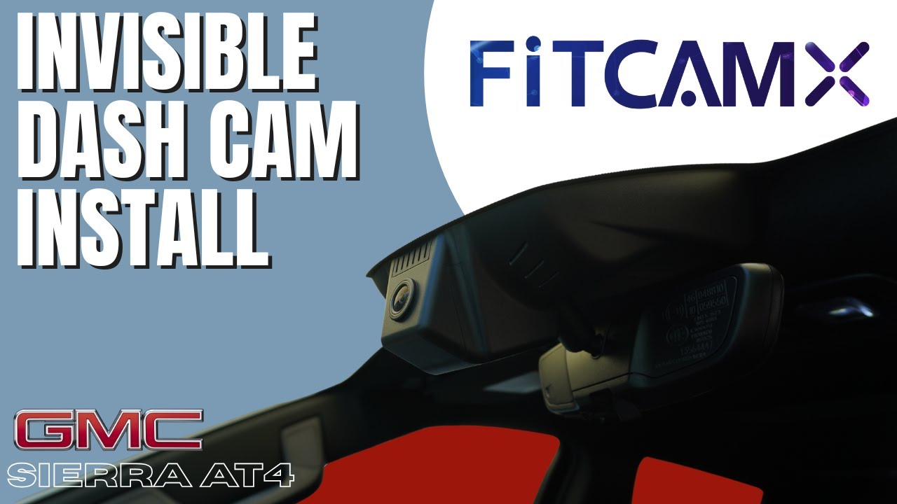 Установка невидимого видеорегистратора 4K с помощью FitCamX